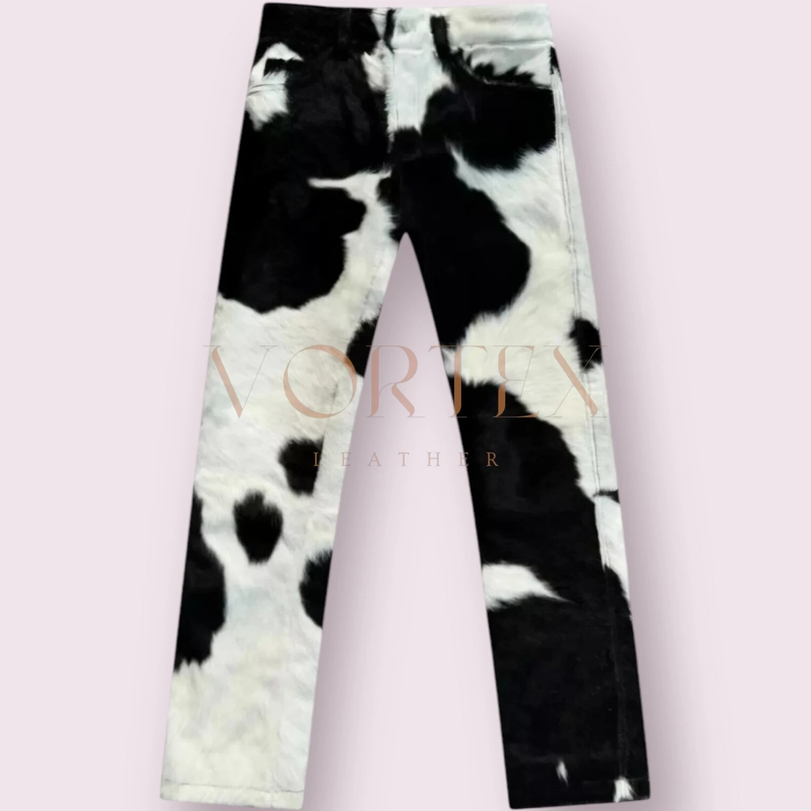 Men's New Natural Leather Pant Genuine Soft Cowhide Causal Wear Pant