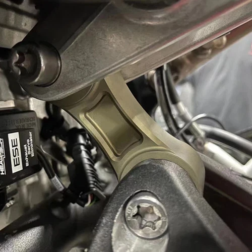 Für BMW M1000RR S1000RR 19-23 Tieferlegungslenker Hundeknochen Sitzhöhe Tiefer Satz Schwarz - Bild 9 von 9