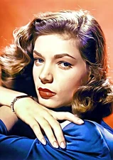 Lauren Bacall Unique Graphic Art Illustration Print 07 