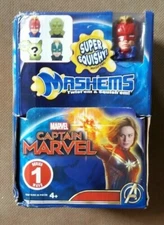 Super Squishy MASHEMS *CAPTAIN MARVEL* FULL CASE Series 1 All 20+ DISPLAY NEW