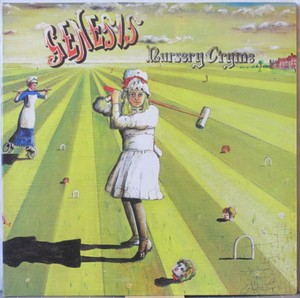 GENESIS-Nursery-Cryme-LP-on-U-K-Charisma-Blue-Hatter-Label-CLEAN