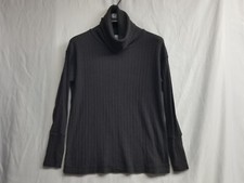Susina turtleneck sweater Gray Size M "Made In USA" Long Sleeve