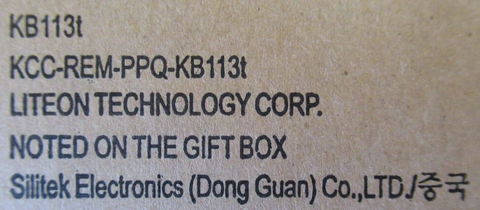 New Dell KB113t 97D94 097D94 Black Slim USB Wired UK QWERTY Keyboard - Image 3 of 4