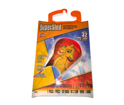 Lion King Simba Super Sled X Kite - Nylon Frameless Large 32 Inch Kite