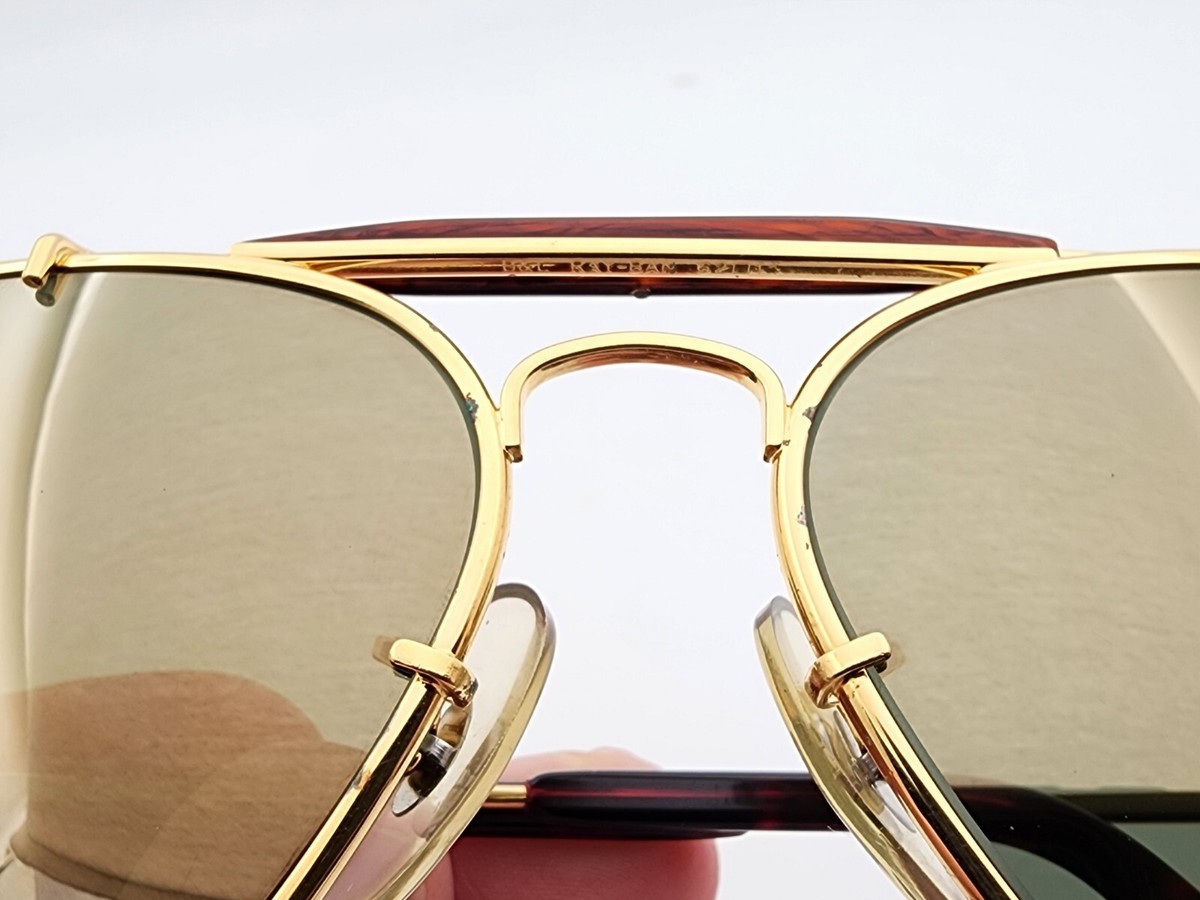 Vintage B&L Ray Ban Bausch & Lomb G15 Diamond Hard 62mm