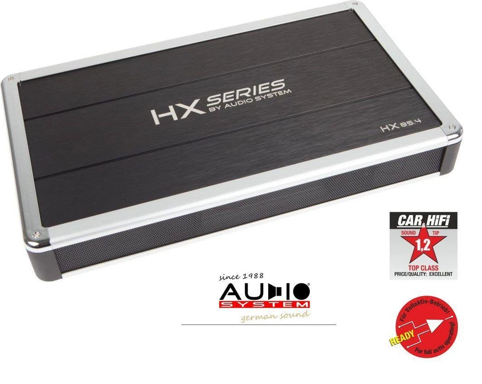 Audio System HX-85.4 4-Kanal HIGH END Verstärker 1000 Watt RMS - Bild 4 von 4