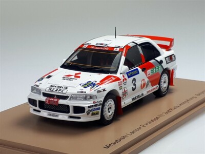 MITSUBISHI LANCER EVO III #3 Burns 2nd Rally Hong Kong