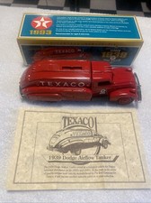 1993 Ertl Texaco 10 In Series Collector Bank 1939 Dodge Airflow New In The Box