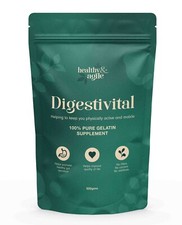 Collagen Type 3 Powder for Gut Health, 500g Pure Gelatin by Healthy and Agile