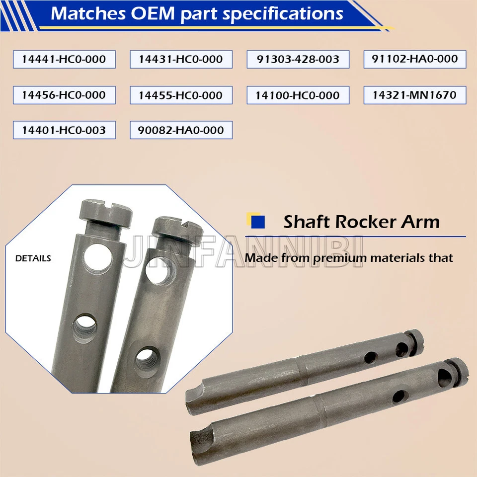 Camshaft & Rocker Arm & Cam Timing Gear for Honda Sportrax 300 TRX300EX 1993-08 - Изображение 3 из 4