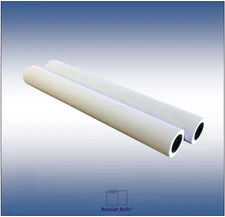 2 Rolls 42" x 300' 20# Bond Inkjet Plotter Paper Rolls for HP DesignJet 2" Core