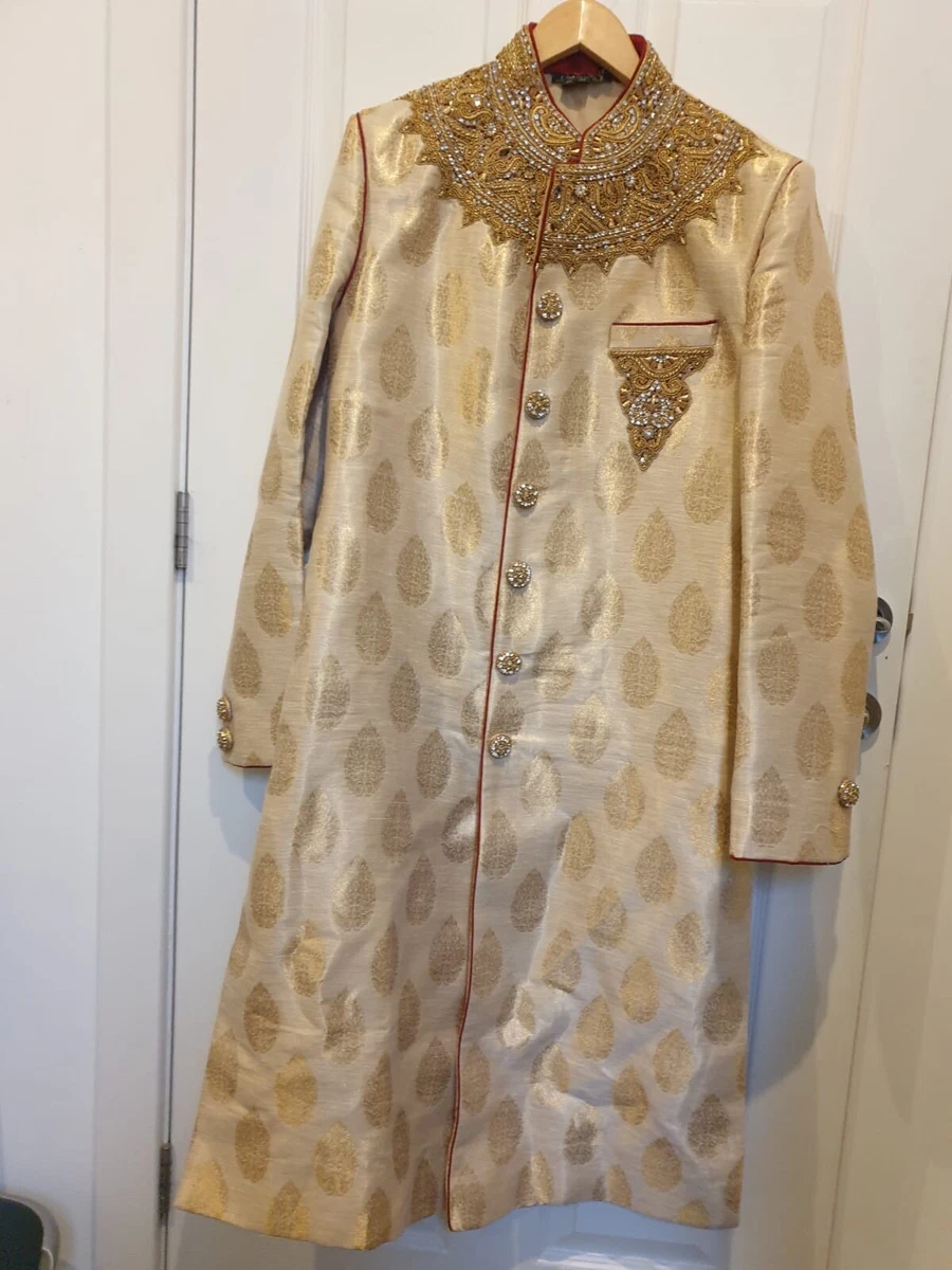 Slim fit sherwani sale
