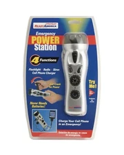 Ready America Emergency Power Station Flashlight Phone Charger Radio