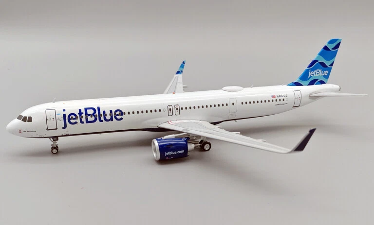 A bordo IF321B60824 Jetblue Airway Airbus A321neo N4022J Diecast modelo 1/200 Foto 2 de 4