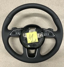 Audi Q3, Q3 Quattro Smooth Black Finish Leather Steering Wheel - 8U0419091 #41