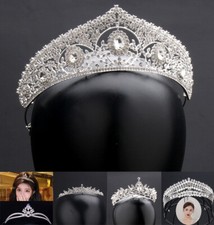 Königin Prinzessin Hochzeit Strass Tiara Braut Krone Haarschmuck Kristall krone