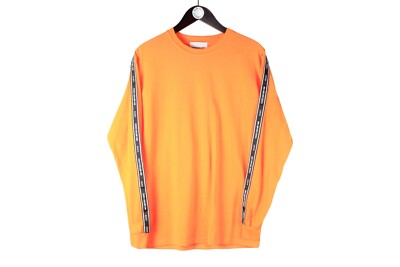 authentic Mki Miyuki Zoku Long Sleeve T-Shirt Size M orange crewneck
