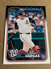 ILDEMARO VARGAS ⭐ 2024 Topps Update Series #US303 card ⭐ Washington Nationals