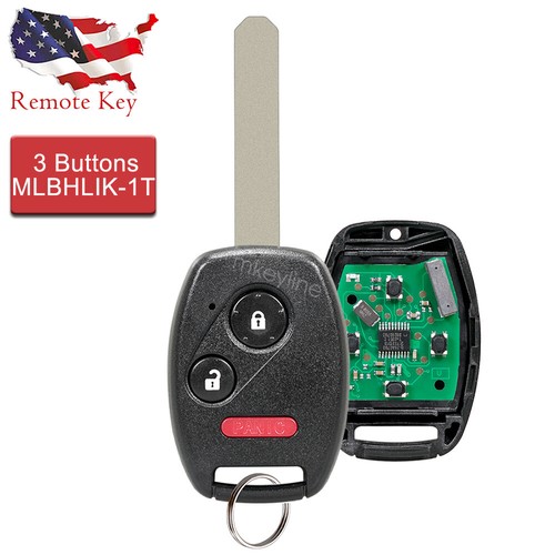 2007 2008 2009 2010 2011 2012 2013 Honda Civic Remote Key Shell Case