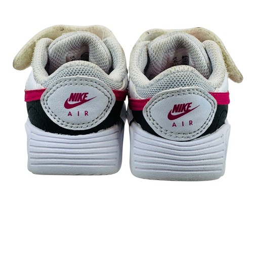 Nike Air Max SC CZ5361-006 Zapatos Talla 4C Rosa Blanco Negro Malla Gancho y Lazo - Imagen 6 de 9