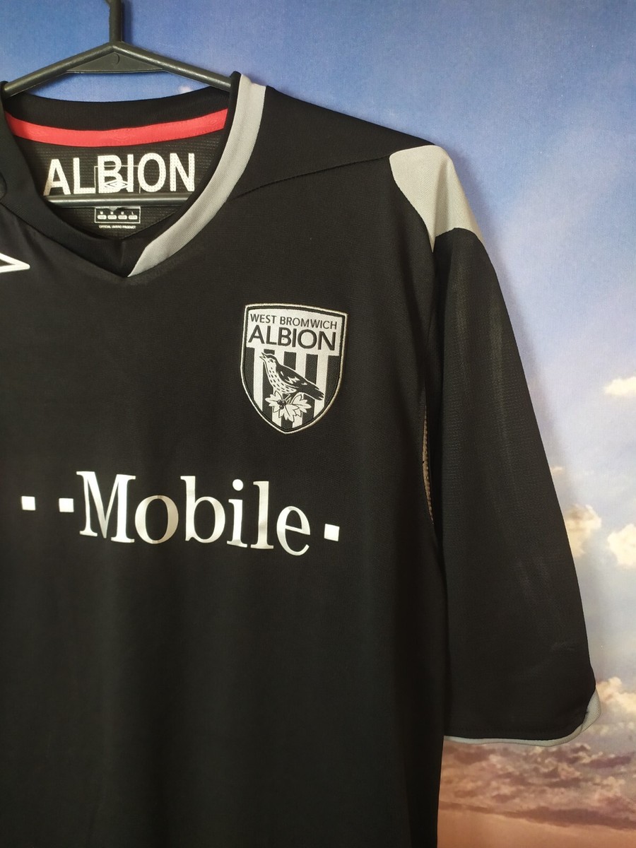 Maillot De Football West Bromwich Albion Third 2007-2008 - Umbro, Taille M, Occasion Bon État