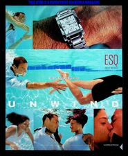 ESQ Esquire Swiss Wrist Watches 1999 Trade Print Magazine Ad Poster ADVERT
