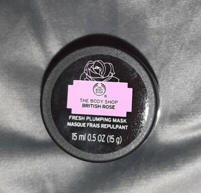 The Body Shop ''British Rose'' Feuchtigkeitsspendende Gesichtsmaske 15 ml  Neu!