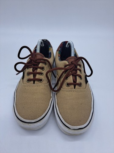 VANS Era Khaki Tan Sz Women's 7 / Men's 5.5 Canvas TB4R Unisex Skate Shoes - Picture 11 of 12