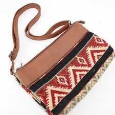 Canyon Sky Crossbody Handbag Women S Southwestern Faux Leathe Shoulder Bag