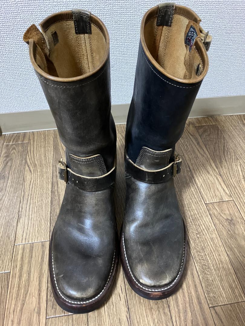 CLINCH BRASS TOKYO Boots Leather Black Engineer Boots Size CLINCH BRASS TOKYO Boots Leather Black Engineer Boots Size