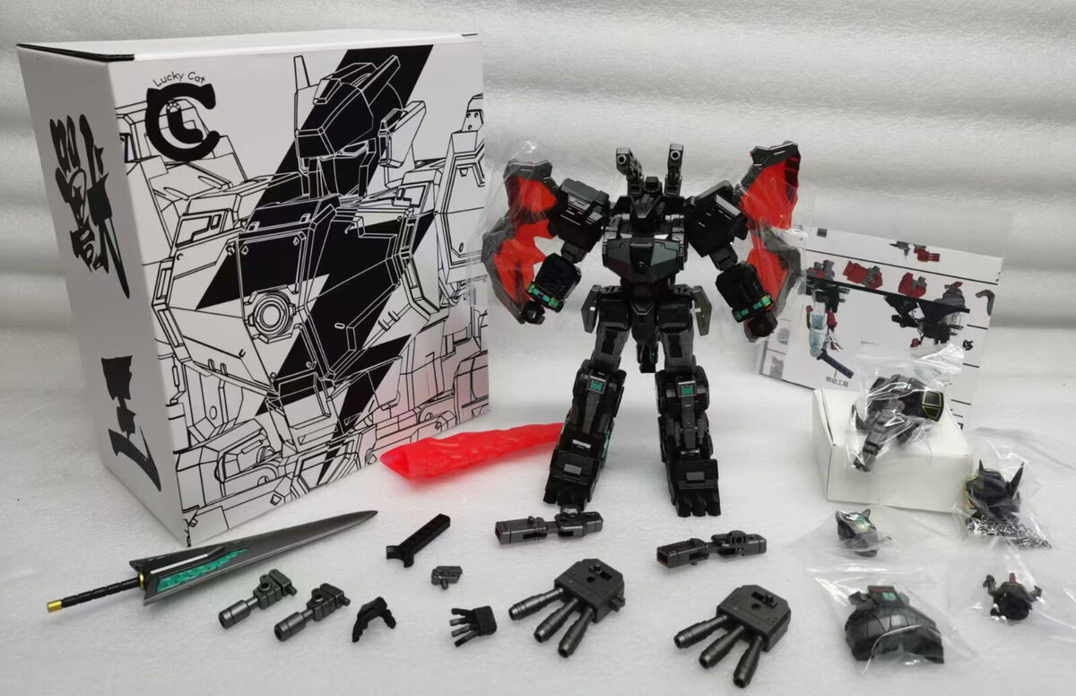 New Transformation toy Lucky Cat MC-03B BLACK BEAST LORD New Transformation toy Lucky Cat MC-03B BLACK BEAST LORD