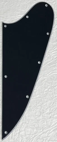 New Great-For Gibson Firebird Blank Style Guitar Pickguard  Scratch Plate Black