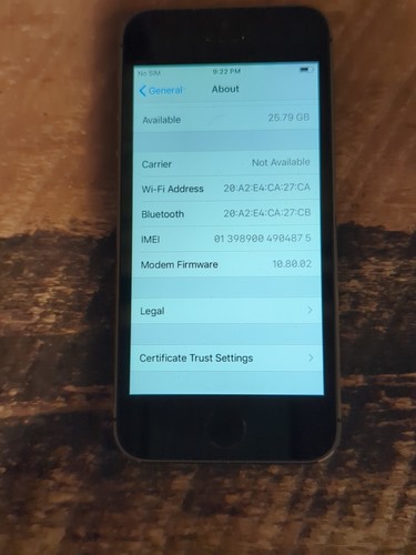 iPhone 5s A1533 ME308LL/A 32GB - Picture 3 of 5