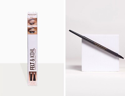 Revolution Felt & Kohl Precision Dual Liner - Dual Eyeliner weiß - neu verpackt 