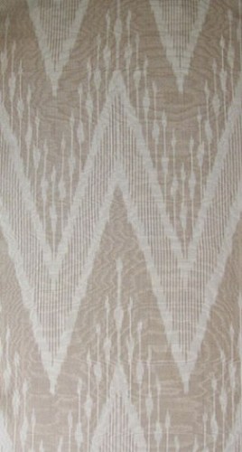 11 Yard HAND MADE UZBEK Natural SILK IKAT ADRAS FABRIC #135** - Picture 2 of 5