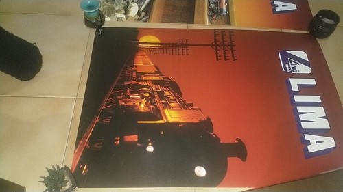 2 POSTER Trenini Lima-ORIGINALI VINTAGE Anni 80/90 - Foto 6 di 12