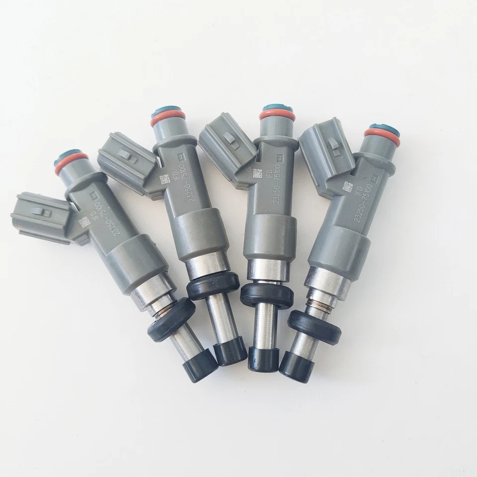 4PCS NEW DENSO 23250-75100 Fuel Injectors For 2005-16 Toyota Tacoma 2.7L I4 - Image 3 of 4