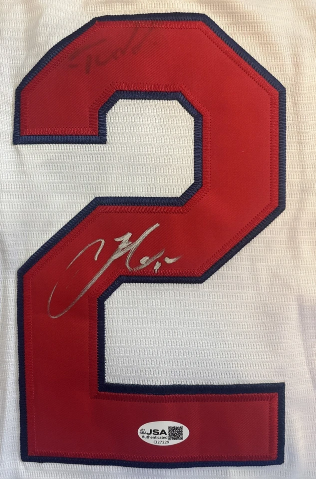 Francisco Lindor Signed Autographed Jersey JSA COA Cleveland Indians - Image 2 of 4