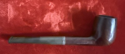 Vintage William DeMuth Co. Milano Tobacco Pipe Real Briar Hesson Guard Estate