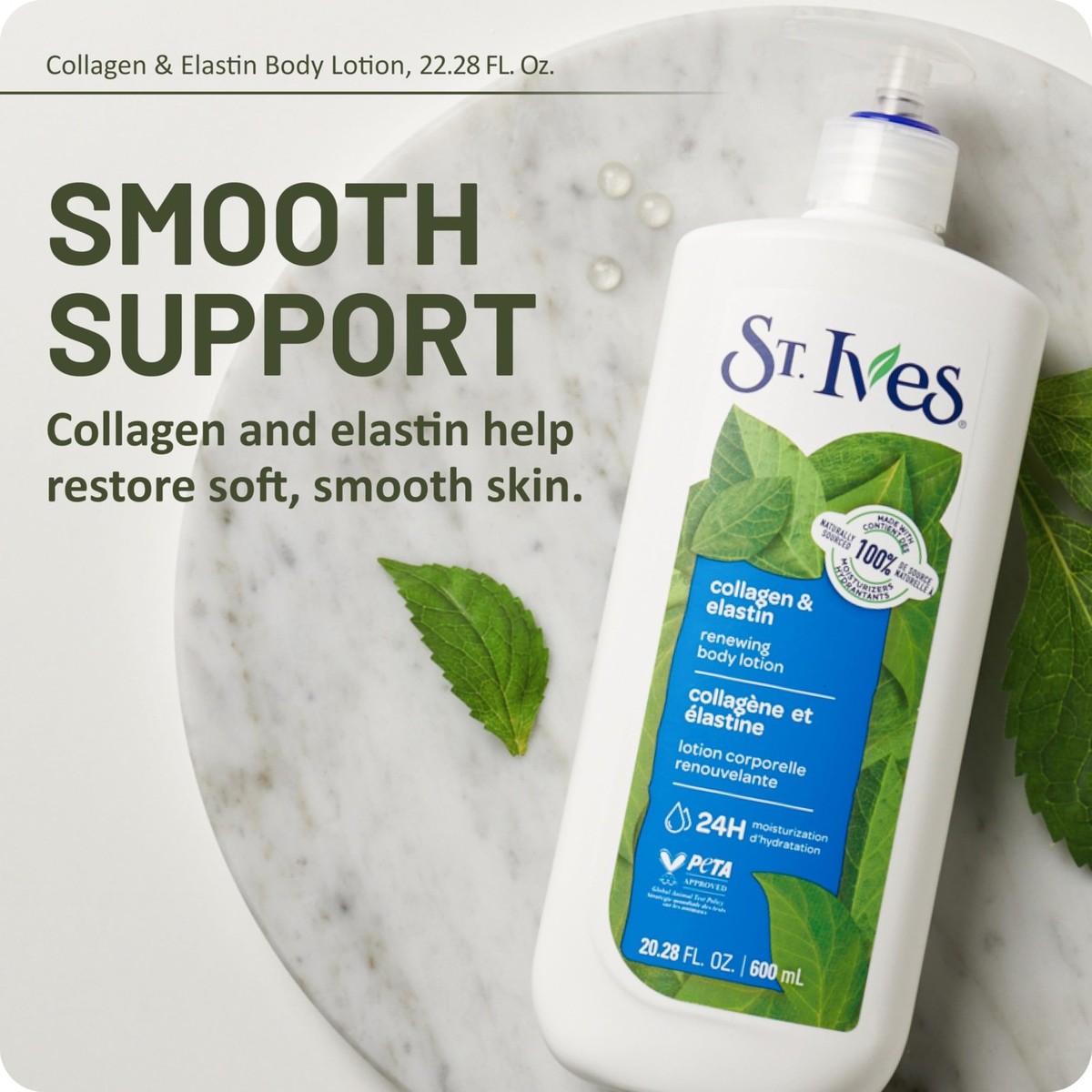 Renewing Hand & Body Lotion for Women with Pump, Daily Moisturizer