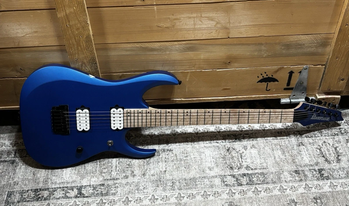 Ibanez RGDIR6M-LBM Iron Label Laser Blue Matte Electric Guitar | eBay