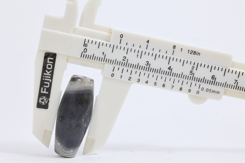 Himalayan Tibetan Nepal Old Dzi Agate Bead "Stripes" Amulet Pendant from Tibet - Picture 4 of 11