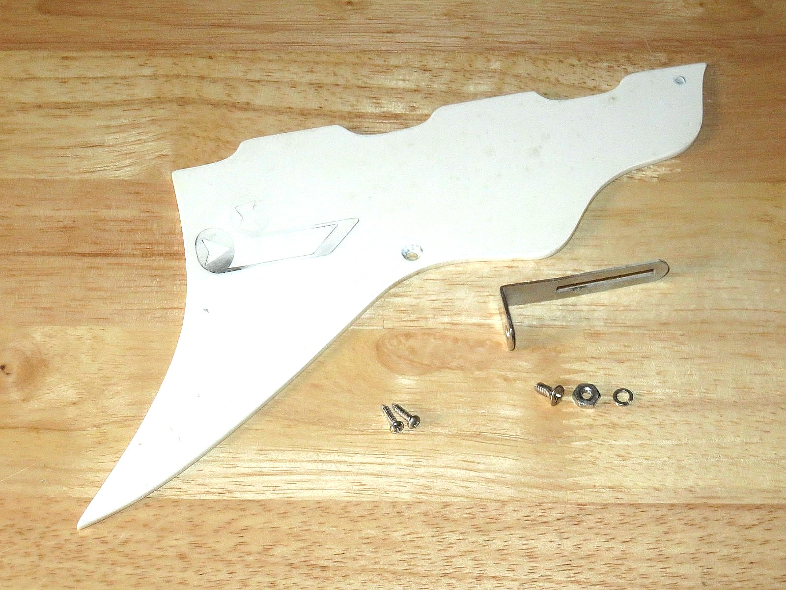 Kay 1963 White 1 Py Speed Demon Pickguard