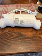 VEVOR Salt Water Chlorinator System W3T-Cell-9 for In-Ground Pool 25000 Gallons