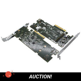 2x ADATTATORE SSD SATA DELL BOSS S1 PCIe 2X M.2 scheda JV70F HP BOSS / Gen2 x8