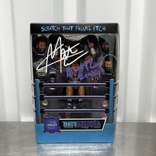Major Wrestling Podcast Matt Cardona Wave1 Ultimates Action Figure Super7 Signed