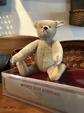 VTG STEIFF Giengen BEAR 1983, Richard Steiff Grey Original Box, Germany 0150/32