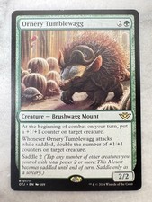 Ornery Tumblewagg x1 MTG OTJ Green Rare Creature NM/M