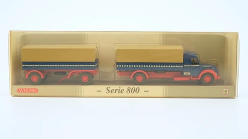 Wiking H0 198908 PMS Magirus 7500 tren de plataforma | Condition: Gebraucht