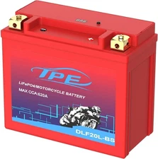 Lithium Motorcycle Powersport Battery YTX20L-BS 12.8V 9AH 620CCA with BMS - E...